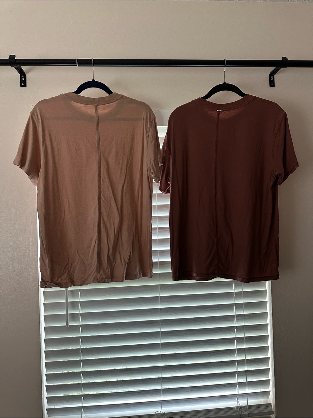 lululemon All Yoyrs  Short Sleeve Crew Tee - Beige & Brown
